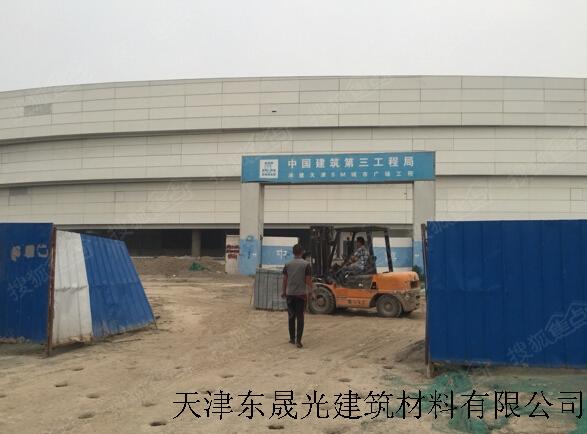 中国建筑第五工程局天津公司复地湖滨广场项目